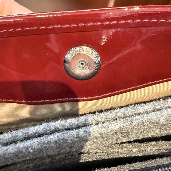 Burberry bag color burgundy - Picture 13 of 14